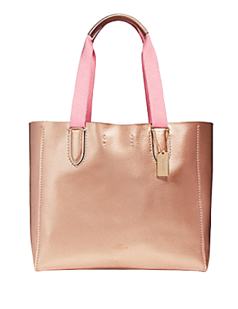 Coach Derby Metallic Tote
