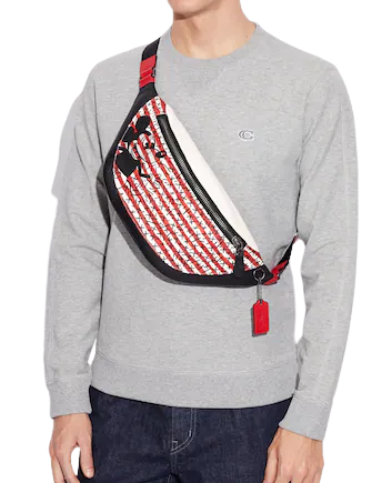 Coach Disney Mickey Mouse X Keith Haring Warren Belt Bag Brixton