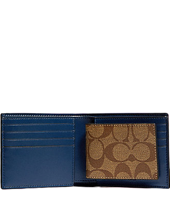 Coach Disney X 3 in 1 Wallet in Signature Canvas With Dalmatian