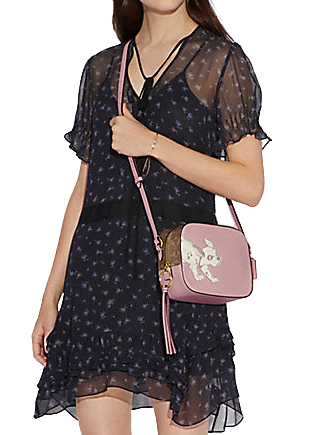 Coach Disney X Camera Bag With Dalmatian Brixton Baker