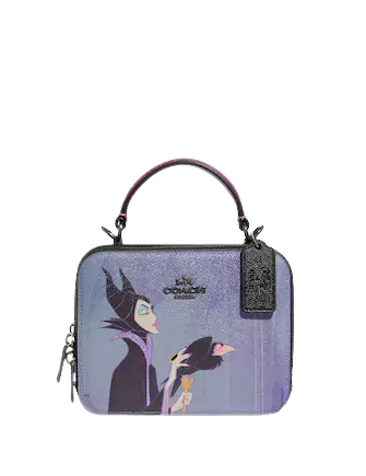 Buy Coach Coach X Disney Box Crossbody With Maleficent Motif - Purple 2023  Online