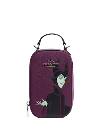 coach disney maleficent backpack WondaPop 11" Vegan Leather Fashion Mini This LIMITED EDITION Maleficent fashion mini backpack features the evil villain Maleficent from Disneys Sleeping Beauty in eerie Disney X Coach Backpack -