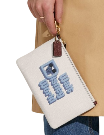 Coach Disney X Coach Small Wristlet With Walt Disney World Motif