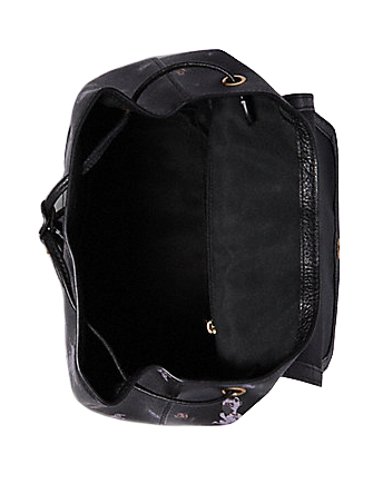 Coach Disney X Elle Backpack With Dalmatian Floral Print