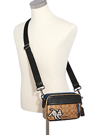 Coach Disney X Graham Crossbody in Signature With Dalmatian
