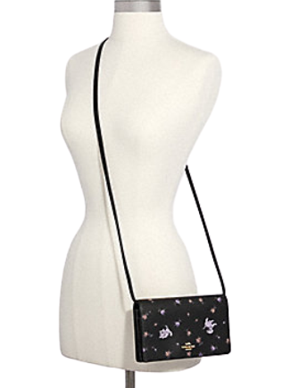 Coach Disney X Hayden Foldover Crossbody Clutch With Dalmatian