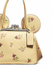 Coach Disney X Minnie Mouse Ears Floral Kisslock Crossbody Bag