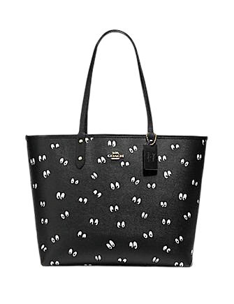 Coach snow white tote sales