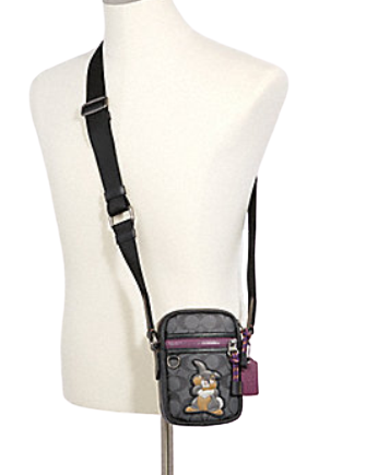 Coach Disney X Terrain Crossbody in Signature Canvas With Thumper