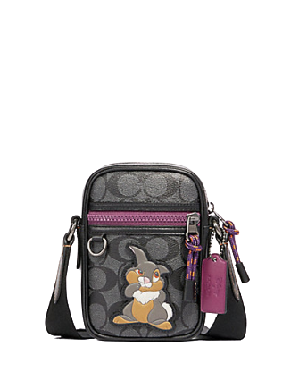 Coach Disney X Terrain Crossbody in Signature Canvas With Thumper