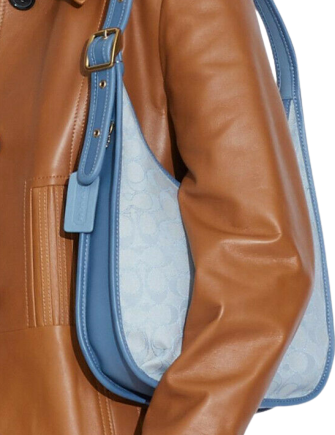 Coach Ergo Medium Shoulder Bag In Signature Jacquard