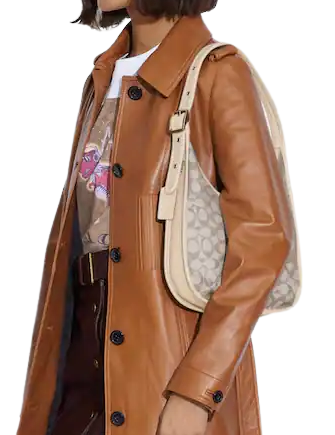 Coach Ergo Medium Shoulder Bag In Signature Jacquard