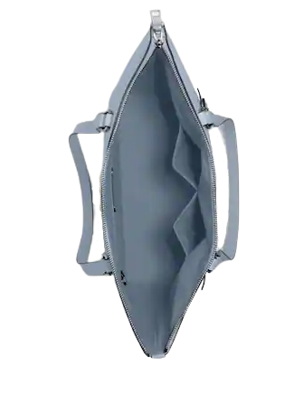 Coach gallery tote marble blue Clearance