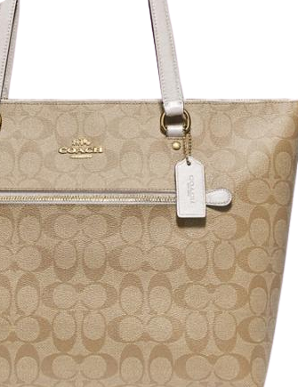 Coach Gallery Tote In Signature Canvas