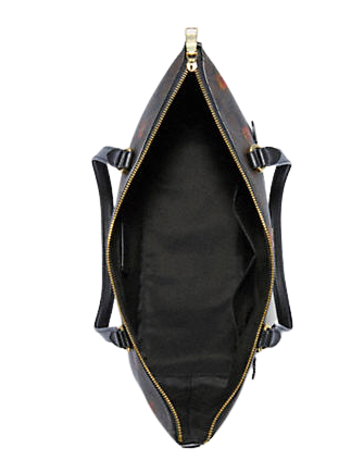 Coach Gallery Tote In Signature Canvas With Pop Floral Print