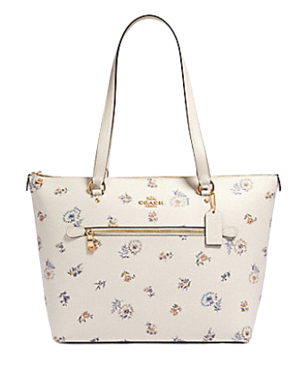 Coach Gallery Tote With Dandelion Floral Print Brixton Baker
