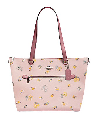 Coach, Bags, Coach Pink Floral Purse