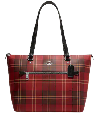 Coach Handbags Coach Gallery Tote Buffalo Plaid ❤️Coach Buffalo