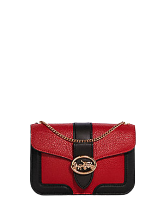 Georgie crossbody in colorblock Clearance