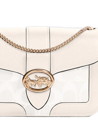 Coach Georgie Crossbody In Signature Canvas