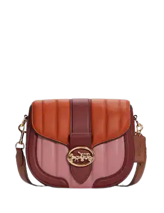 Quilted saddle bag sales