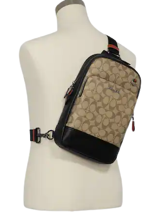 Graham pack in signature canvas Clearance