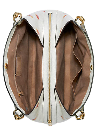 Coach Hallie Shoulder Bag With Pop Floral Print