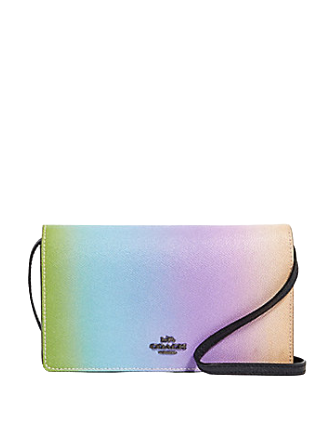 Coach Hayden Foldover Crossbody Clutch With Ombre Brixton Baker