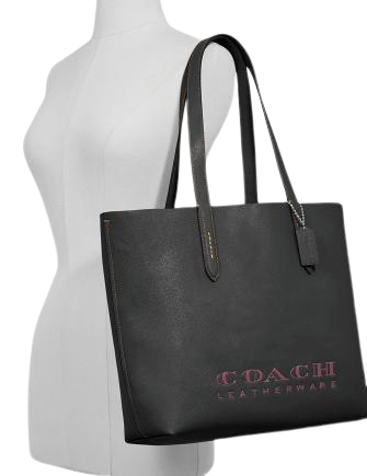 Coach Highline Crossgrain Leather Tote Brixton Baker