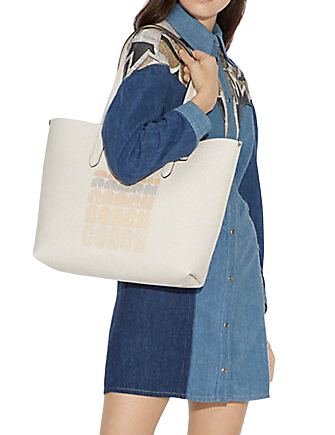 Coach Highline Tote With Coach Print