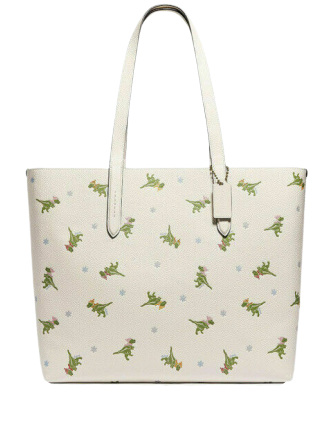 Coach Rexy Print Holiday Highline Tote Brixton Baker