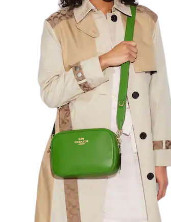 Coach double zip camera top bag