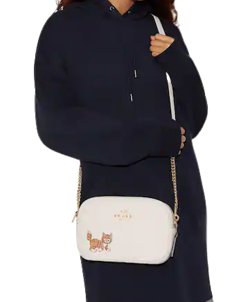 Coach Jamie Camera Bag With Dancing Kitten Brixton Baker