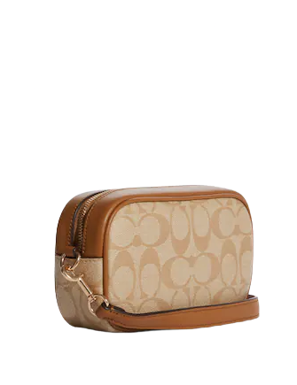 Coach Jamie Wristlet In Signature Canvas
