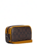 Coach Jamie Wristlet In Signature Canvas With Varsity Motif
