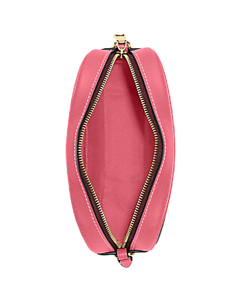 COACH Jes Crossbody Bag In Signature Canvas in Pink