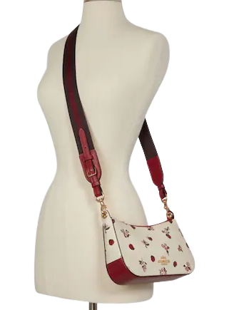 COACH Jes Crossbody Bag With Heart Floral Print