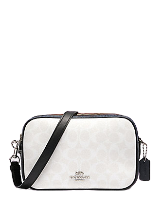 coach jes crossbody white