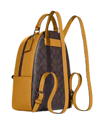 Jordyn backpack with signature canvas sale