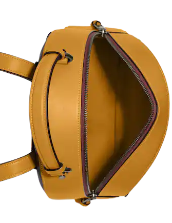 Coach Jordyn Backpack In Signature Canvas With Varsity Motif