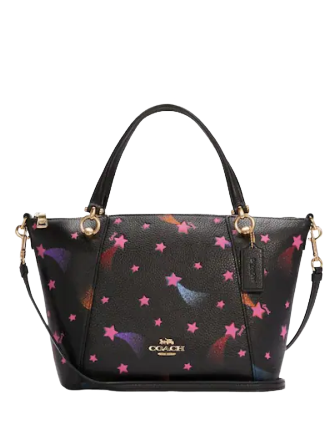 coach disco star backpack Coach Kacey Satchel With Disco Star Print