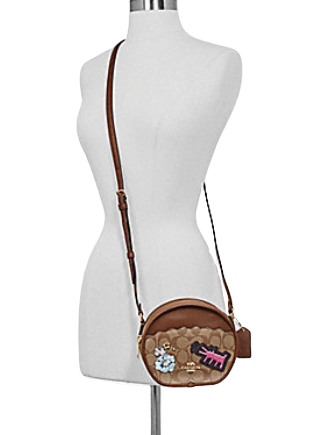 Coach canteen crossbody sales in signature canvas