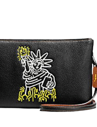 Coach keith haring pebbled leather lyla crossbody Outlet