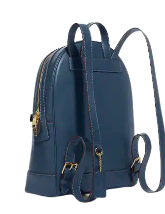 Coach discount navy backpack