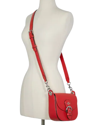 Coach 2025 red satchel