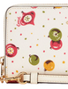 Coach Long Zip Around Wallet With Ornament Print
