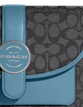 Coach Lonnie Crossbody In Signature Jacquard