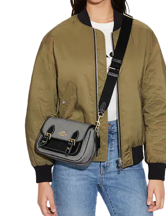 Lucy crossbody bag coach black Clearance