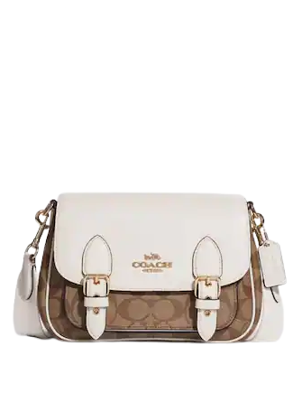 Coach Lucy Crossbody In Signature Canvas Brixton Baker