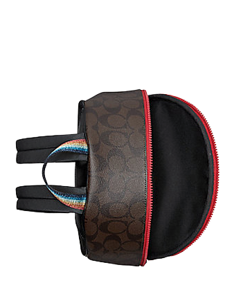 Charlie backpack in signature canvas hot sale